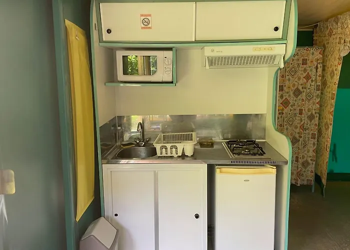 אתר קמפינג 3 Pieces Avec Terrasse - Api-1-52-888 Camon (Languedoc-Roussillon)